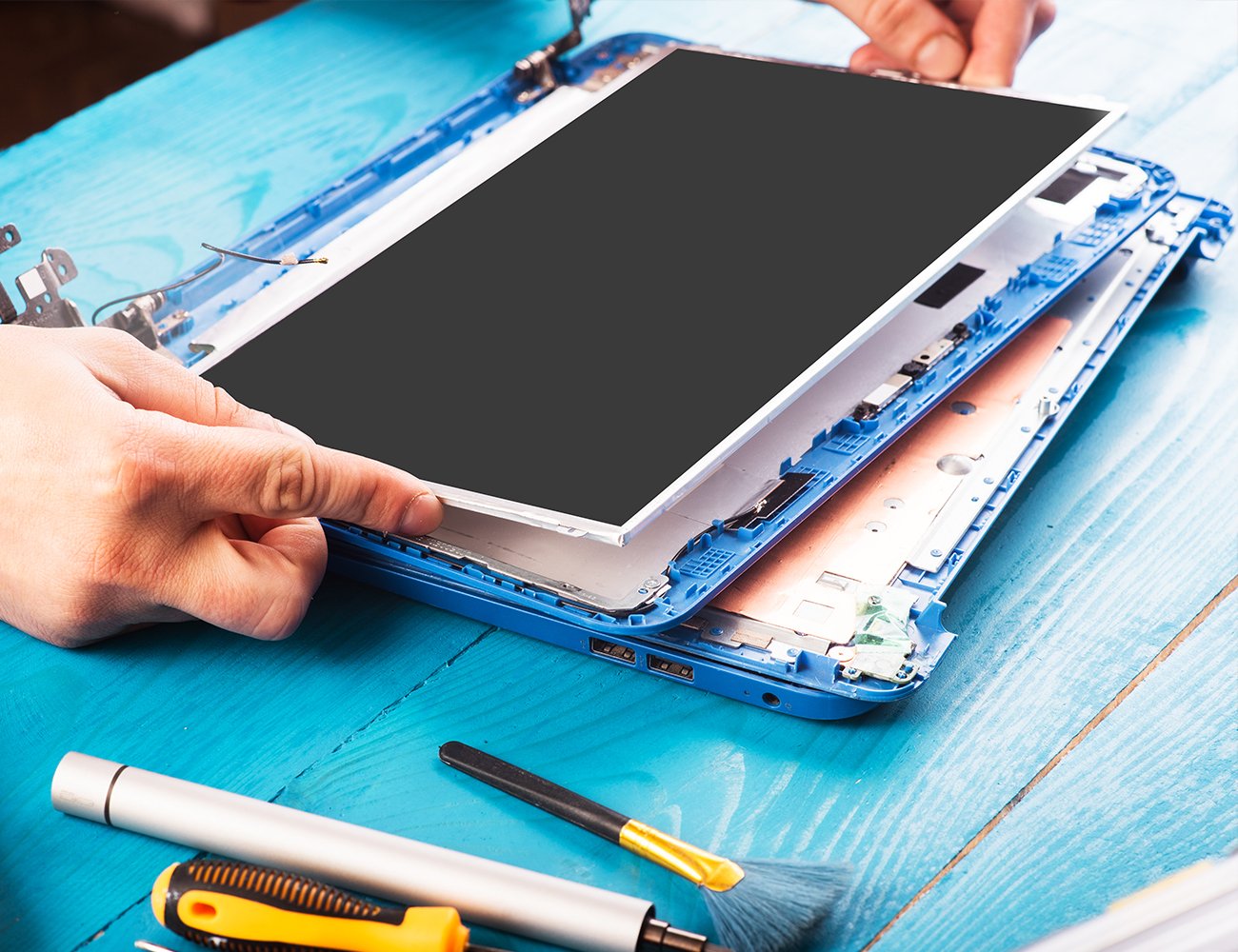 Laptop Screen & Keyboard Replacement